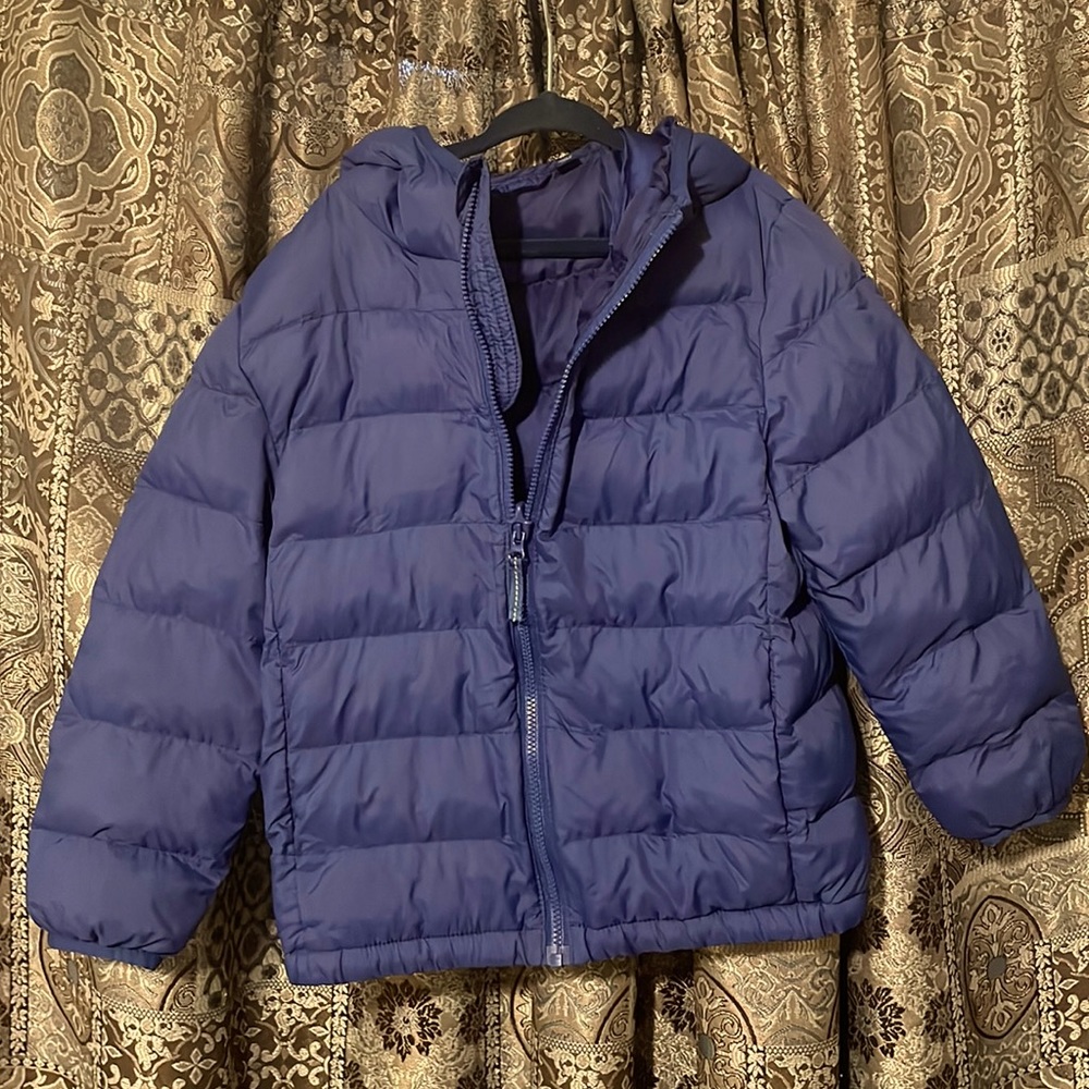 Uniqlo kids light warm padded parka